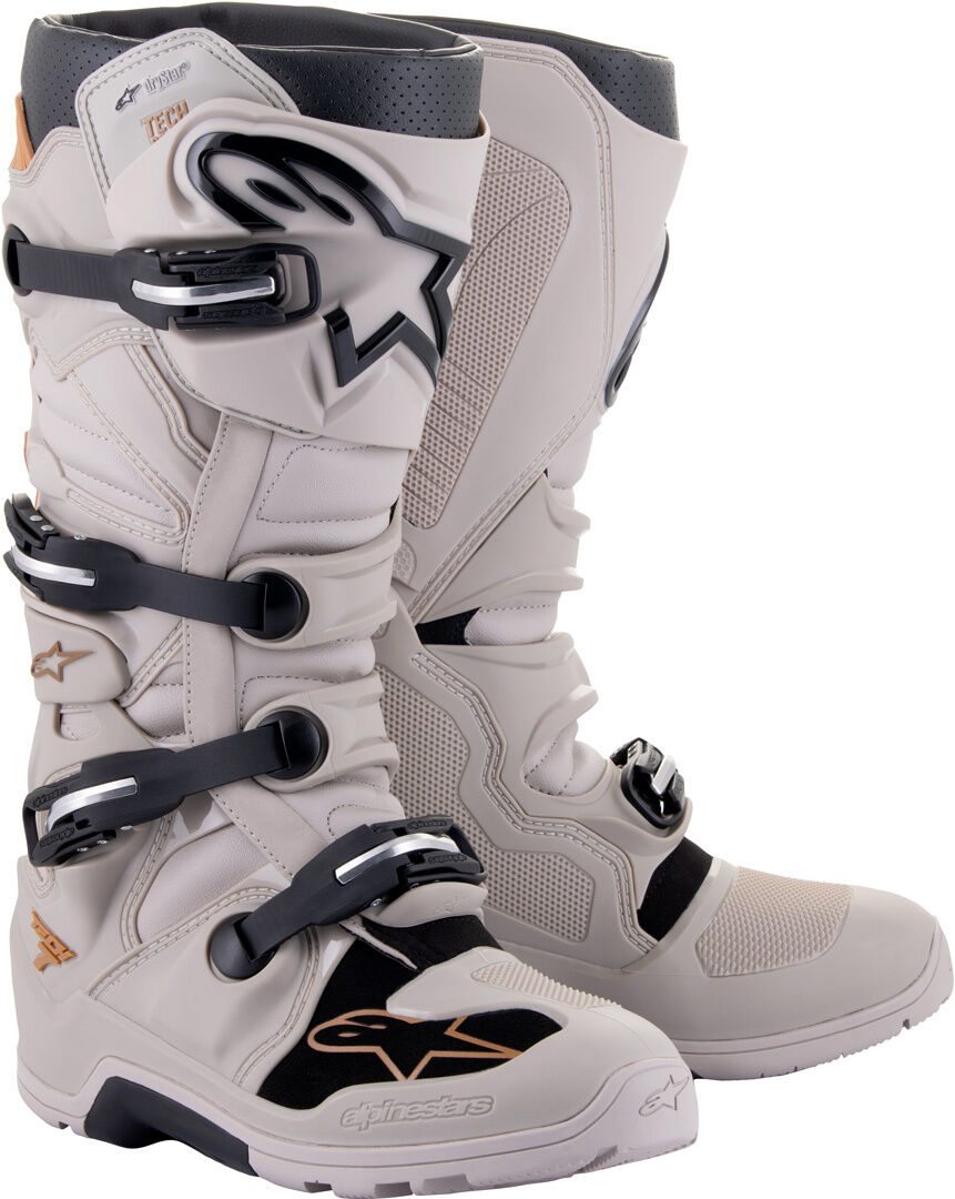 Alpinestars Tech 7 Enduro Drystar Botas de Motocross - Beige (42)