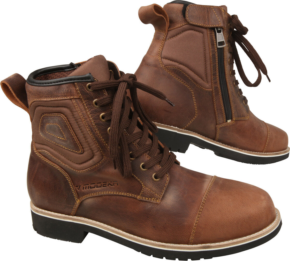 Modeka Wolter Botas de moto - Marrón (43)