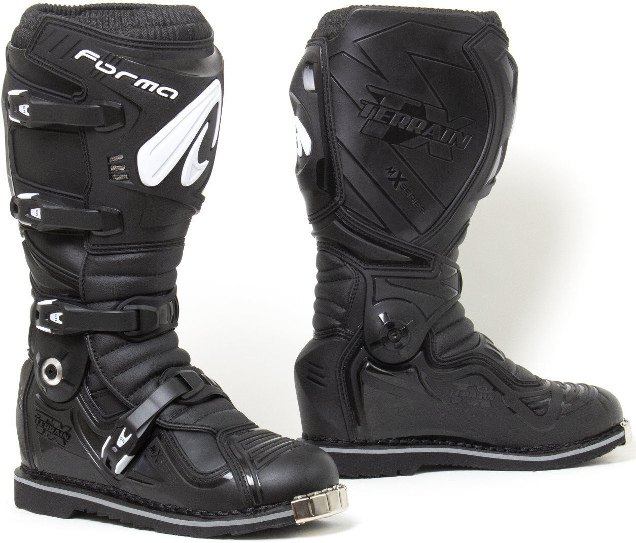 Forma Terrain Evolution TX Bota de moto de motocross - Negro (47)