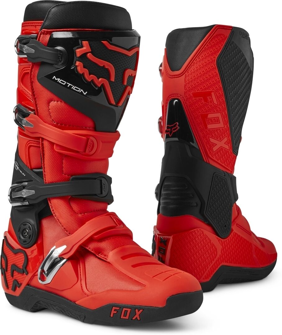 Fox Motion Botas de motocross - Rojo (47)