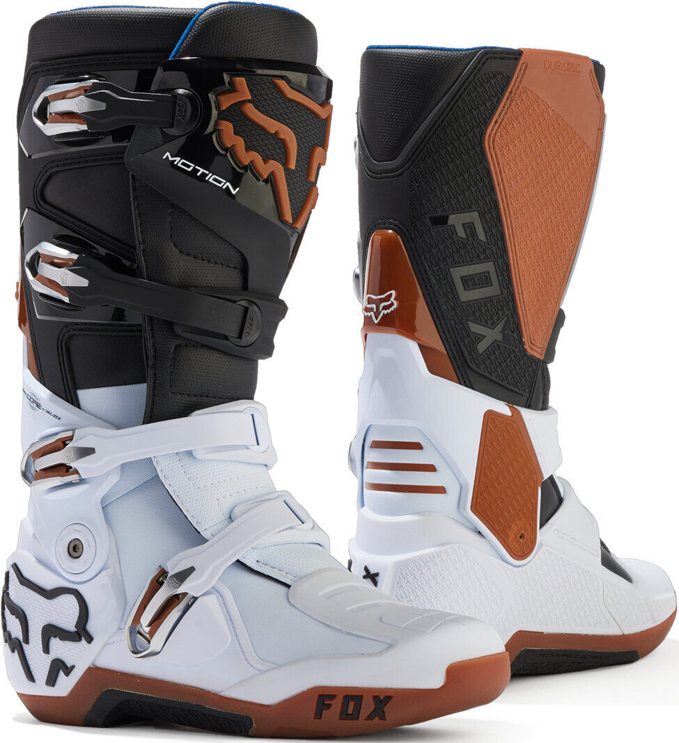 Fox Motion Botas de motocross - Negro Blanco (47)