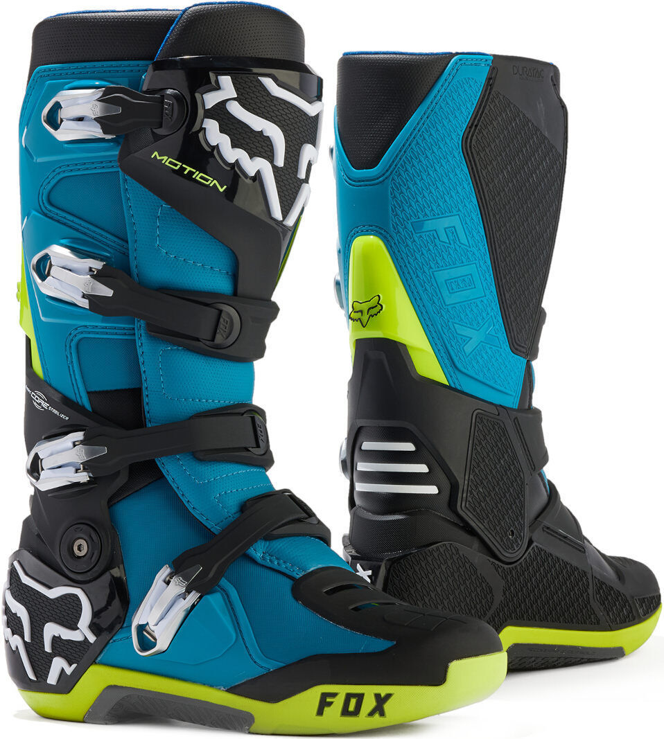 Fox Motion Botas de motocross - Negro Azul (45)