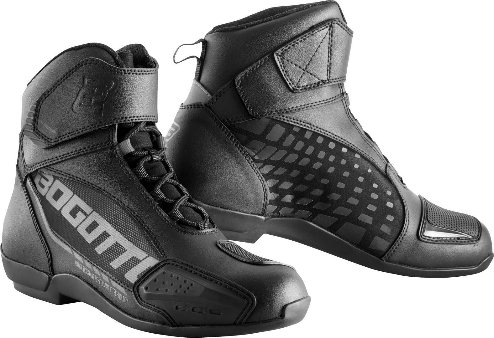 Bogotto GPX WR 2.0 Zapatos de motocicleta impermeables - Negro (44)