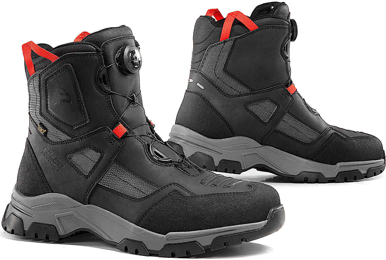 Falco Arrakis Botas de moto impermeables - Negro (42)