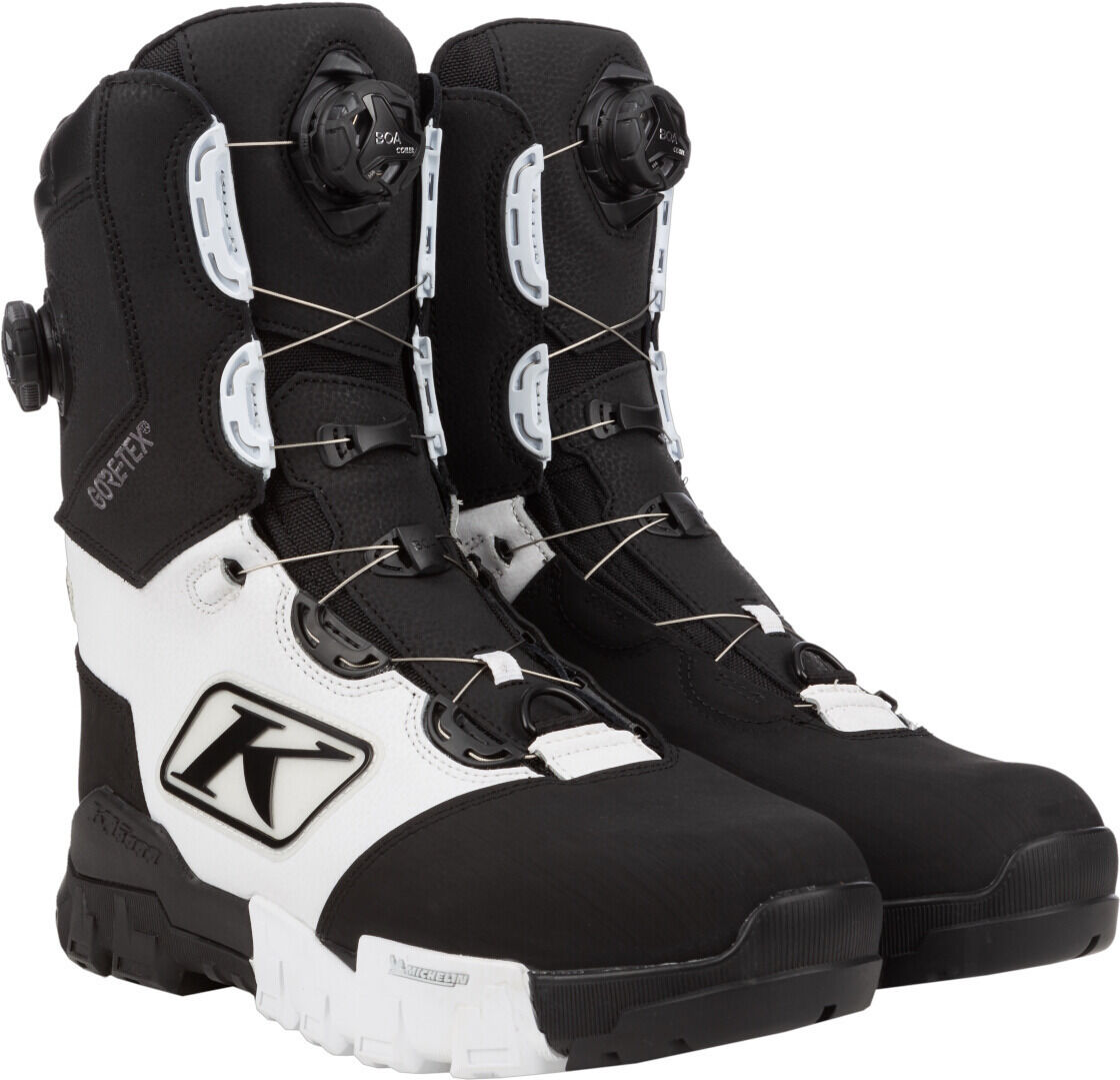 Klim Adrenaline Pro S GTX BOA Botas para motos de nieve - Negro Blanco (42)