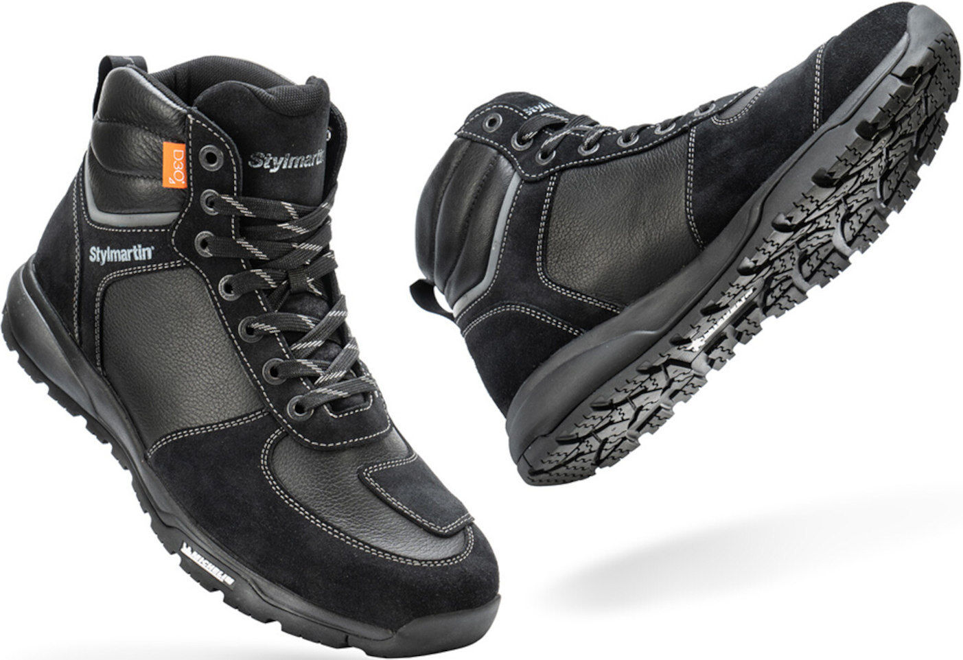 Stylmartin Piper Zapatos de moto impermeables - Negro (39)