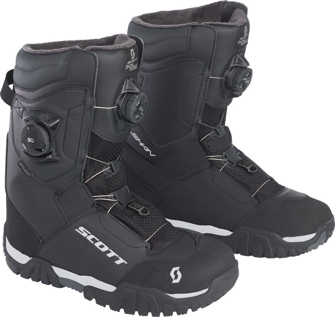 Scott Kulshan SMB Botas impermeables para motos de nieve - Negro Blanco (42)