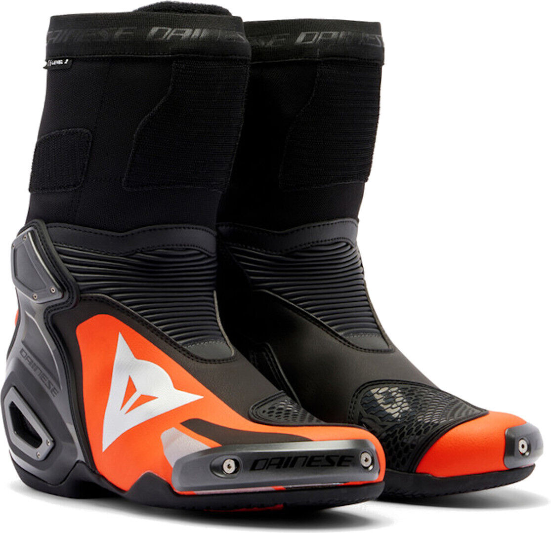 Dainese Axial 2 Botas de moto - Negro Rojo (43)