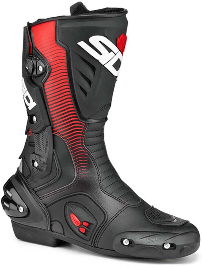 Sidi Vertigo 2 Botas de moto - Negro Rojo (48)