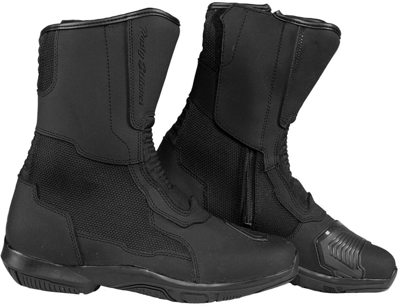 Rusty Stitches Bobby Botas de moto - Negro (44)