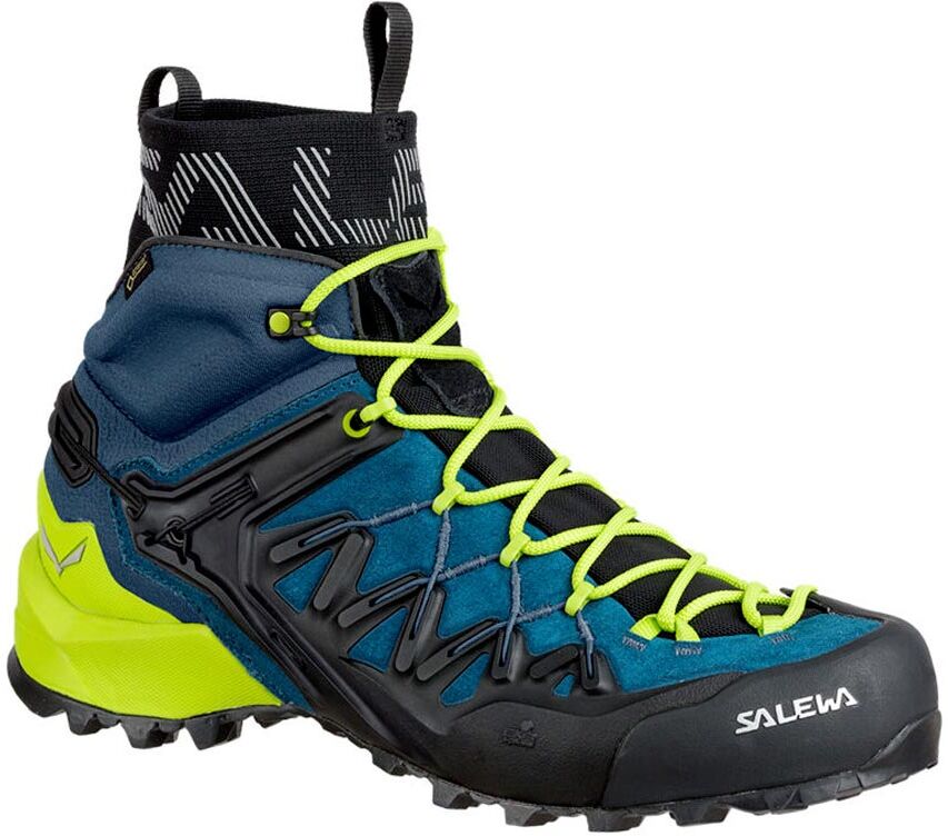 Salewa wildfire edge mid gore-tex bota montaña cuero hombre Azul (40)