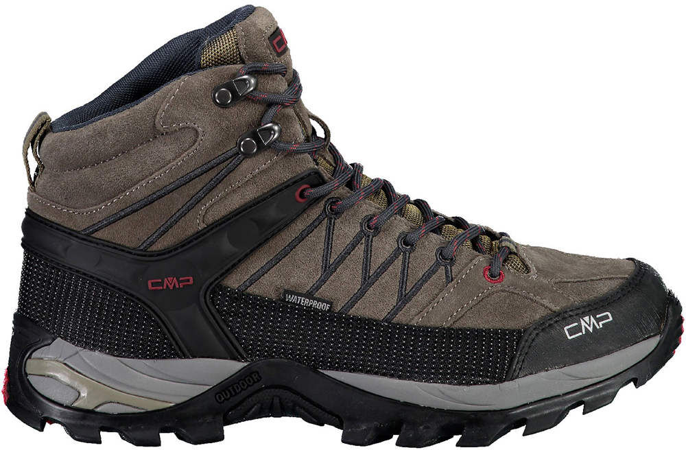 Cmp rigel mid trekking shoes wp bota trekking hombre Marron (39)