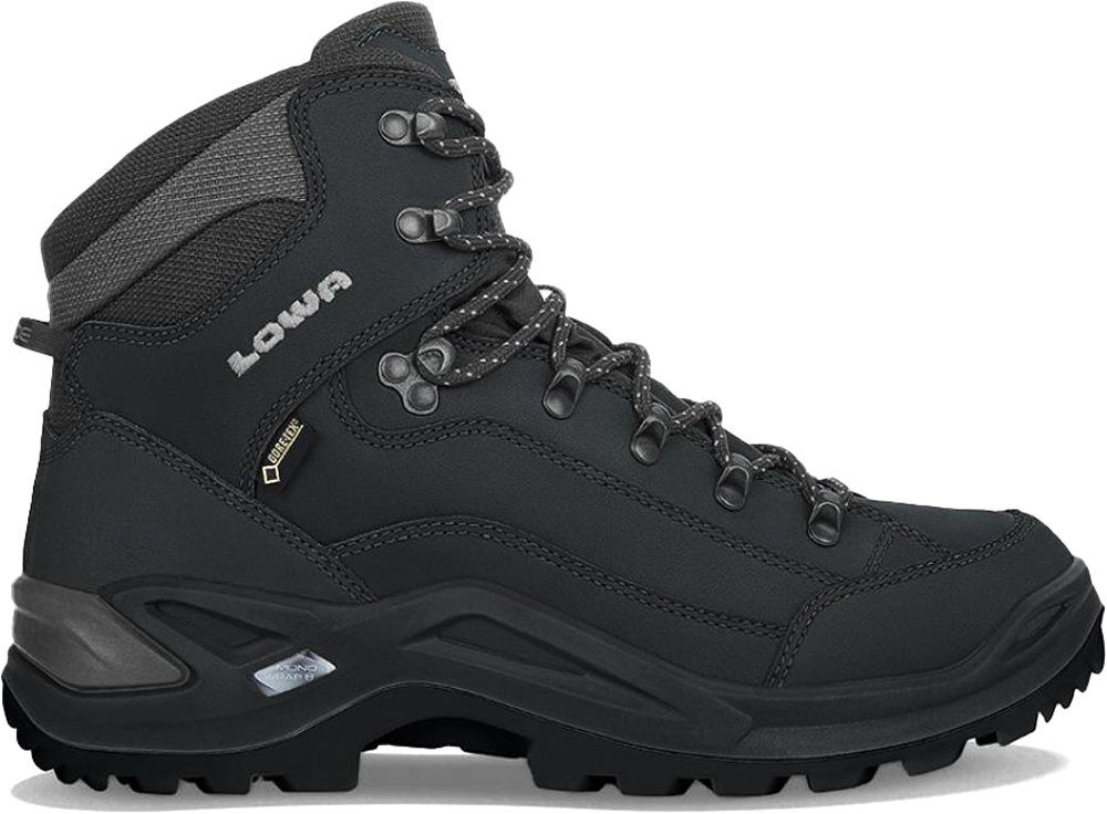 Lowa renegade gtx mid bota trekking hombre Negro (41,5)