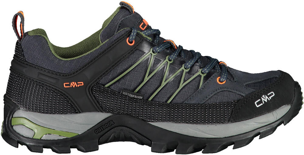 Cmp rigel low trekking shoes wp zapatilla trekking hombre Gris (42)