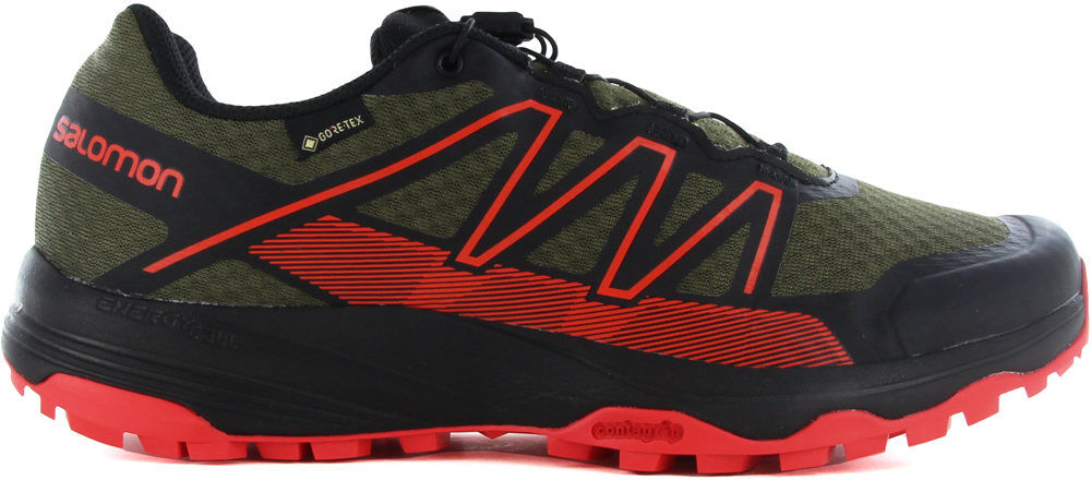 Salomon xa yaron gore-tex zapatillas trail hombre Verde (42)