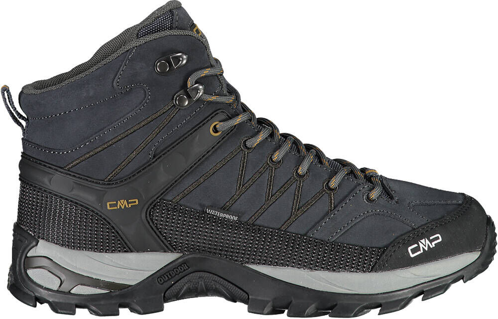 Cmp rigel mid trekking shoes wp bota trekking hombre Azul (43)