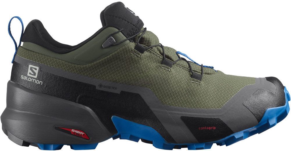 Salomon cross hike gore-tex zapatilla trekking hombre Verde (49 1/3)