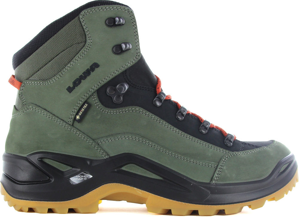 Lowa renegade gore-tex mid bota trekking hombre Verde (44,5)