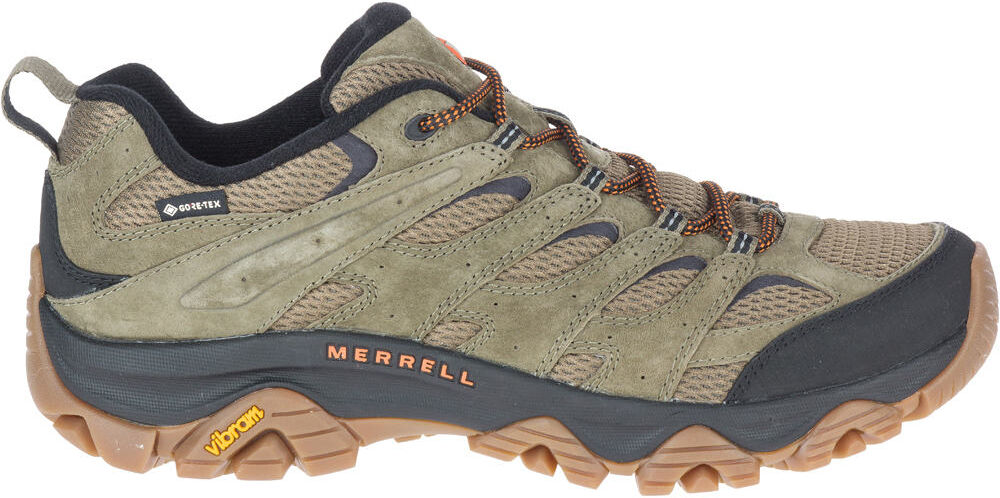 Merrell moab 3 gore tex zapatilla trekking hombre Verde (46,5)