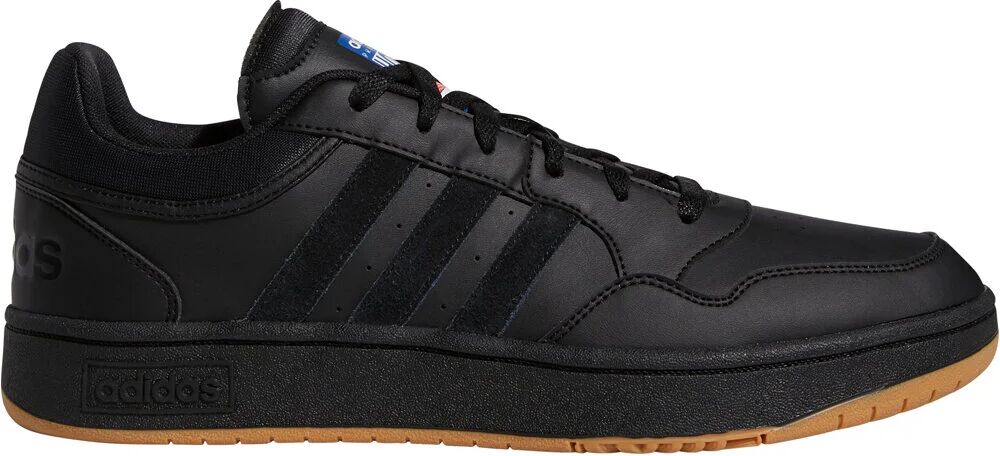 Adidas hoops 30 low classic vintage zapatilla moda hombre Negro (44)