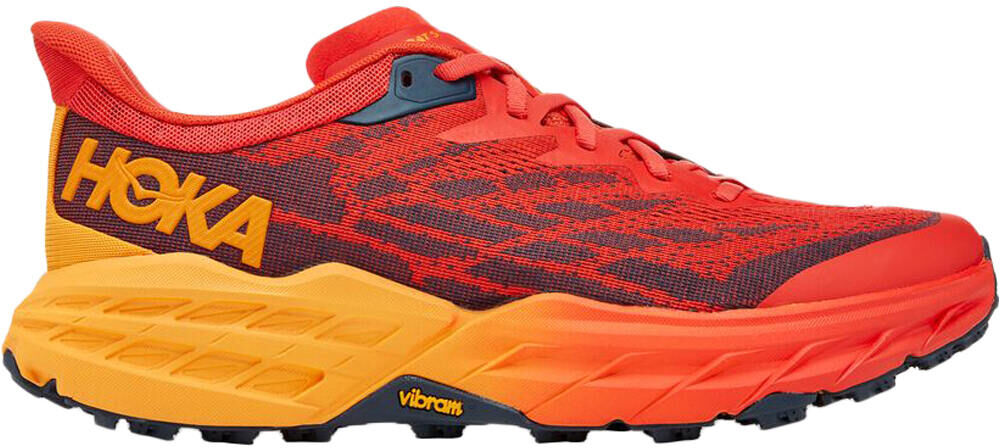 Hoka speedgoat 5 zapatillas trail hombre Rojo (46 2/3)