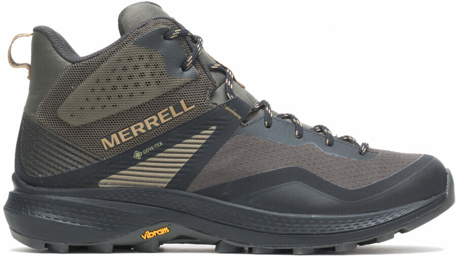 Merrell mqm 3 mid gore-tex bota trekking hombre Verde (45)