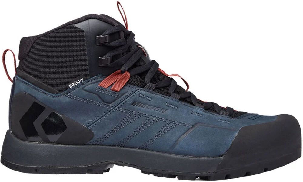 Black Diamond mission leather mid waterproof bota trekking hombre Azul (42)