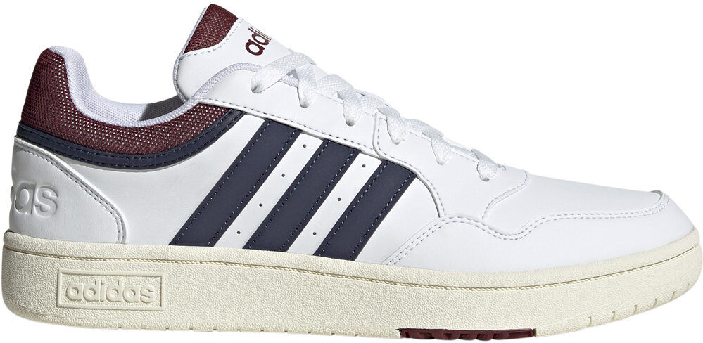 Adidas hoops 30 low classic vintage zapatilla moda hombre Blanco (7,5)