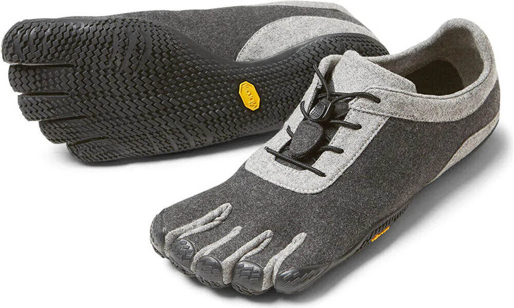 Fivefingers kso eco wool sandalias trekking hombre Gris (43)