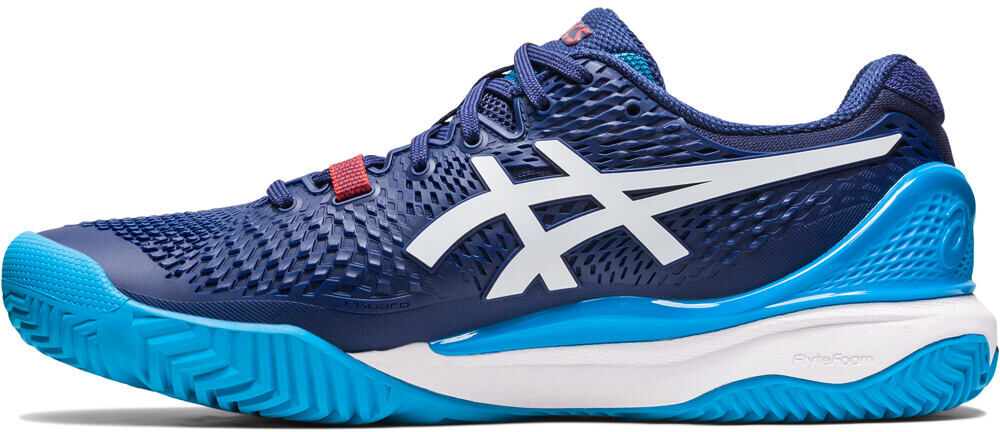 Asics gel-resolution 9 padel Zapatillas Padel Hombre Azul (41,5)