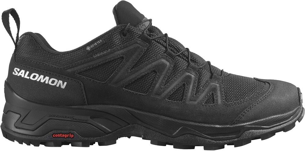 Salomon x ward leather gore-tex zapatilla trekking hombre Negro (44)