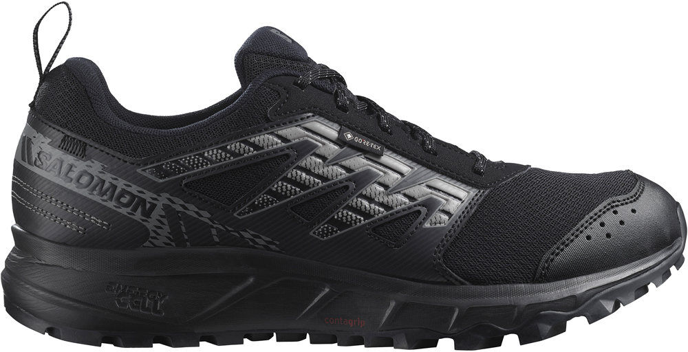 Salomon wander gore-tex zapatillas trail hombre Negro (46)