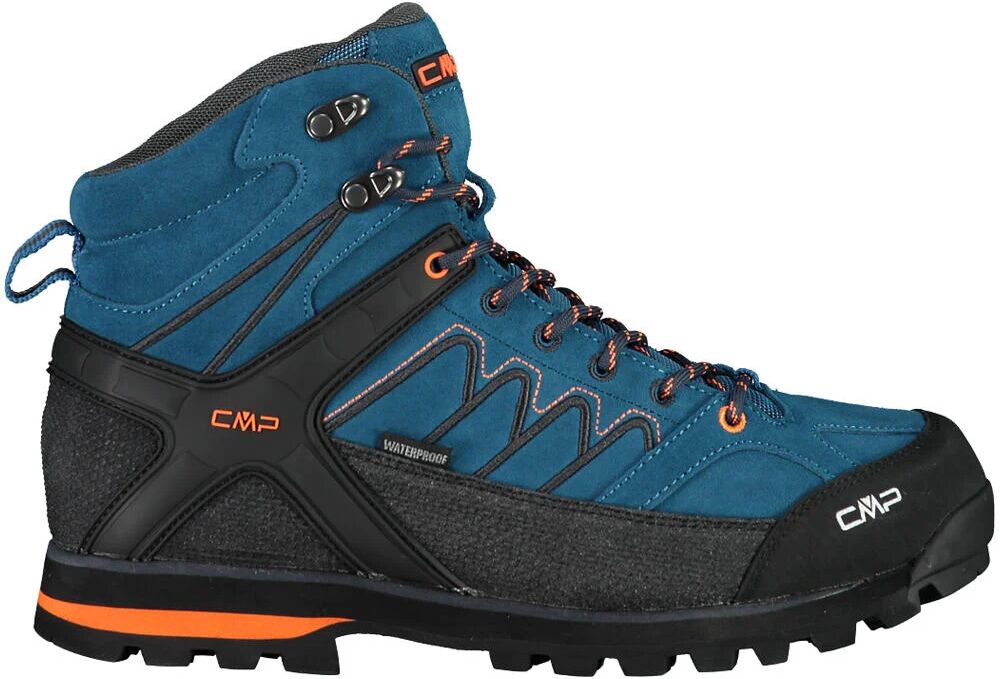 Cmp moon mid trekking shoes wp bota trekking hombre Verde (41)