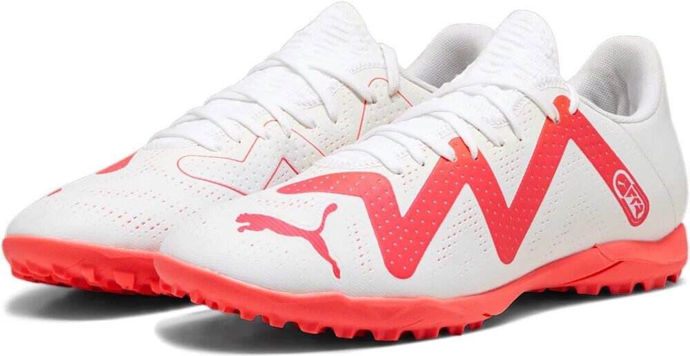 Puma future play turf botas de futbol multitaco y terreno duro Blanco (43)