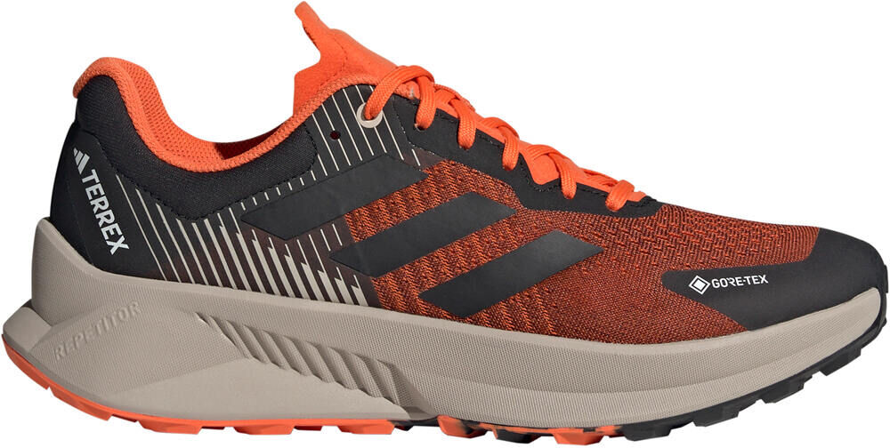 Adidas terrex soulstride flow gore-tex zapatillas trail hombre Negro (44 2/3)