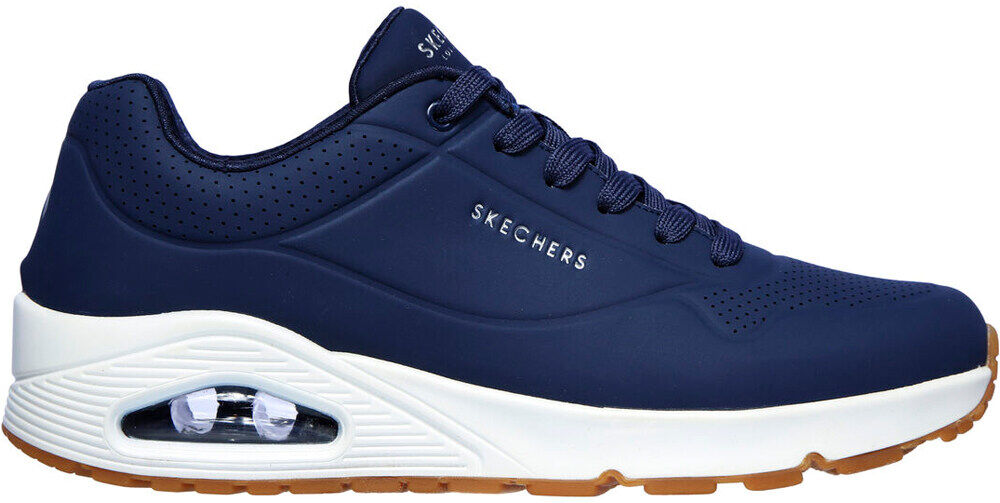 Skechers uno - stand on air zapatilla moda hombre Marino (44)