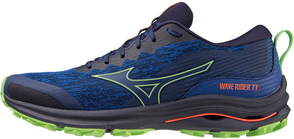 Mizuno wave rider tt zapatillas trail hombre Azul (45)