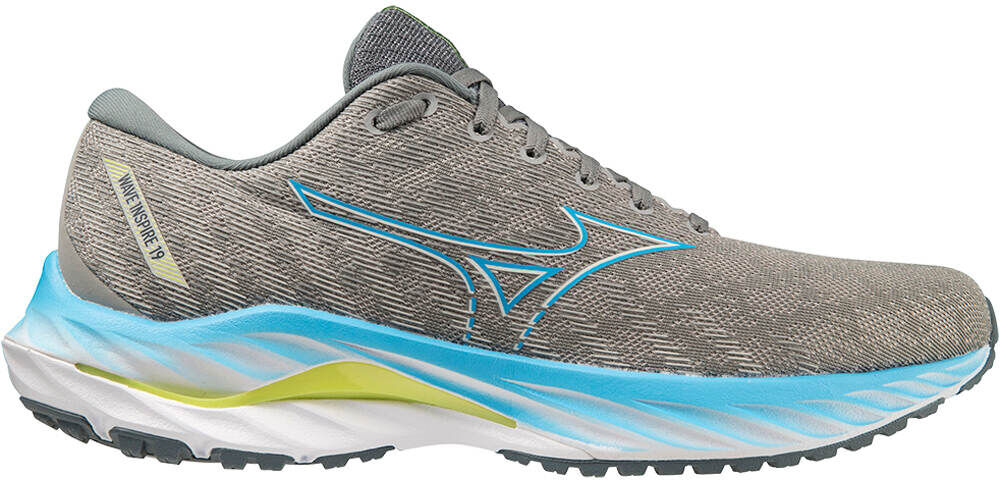 Mizuno wave inspire 19 zapatilla running hombre Gris (9,5)