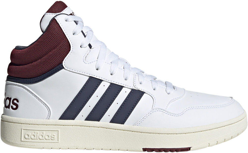 Adidas hoops 30 mid classic vintage zapatilla moda hombre Blanco (8)