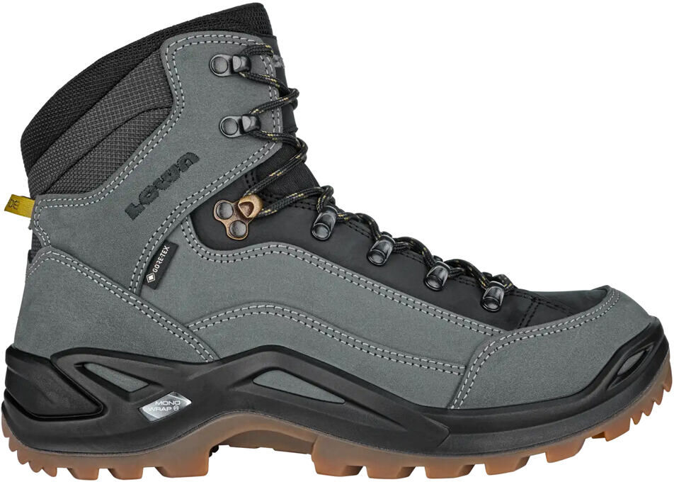 Lowa renegade gore-tex mid bota trekking hombre Gris (45)