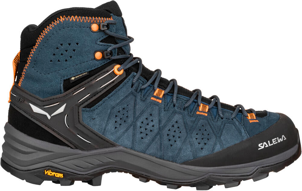 Salewa alpine trainer 2 mid gore-tex bota trekking hombre Azul (43)