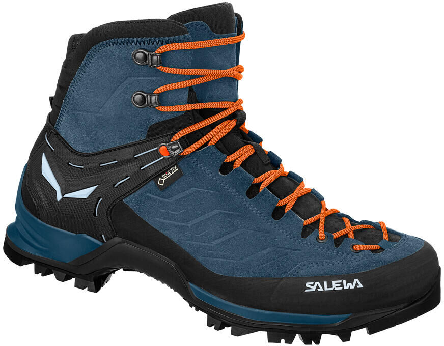 Salewa mountain trainer mid gore-tex bota montaña cuero hombre Marino (41)