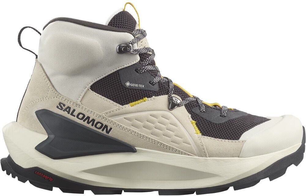 Salomon elixir mid gore-tex bota trekking hombre Blanco (43 1/3)