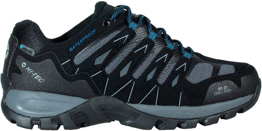 Hi Tec corzo waterproof zapatilla trekking hombre Negro (39)