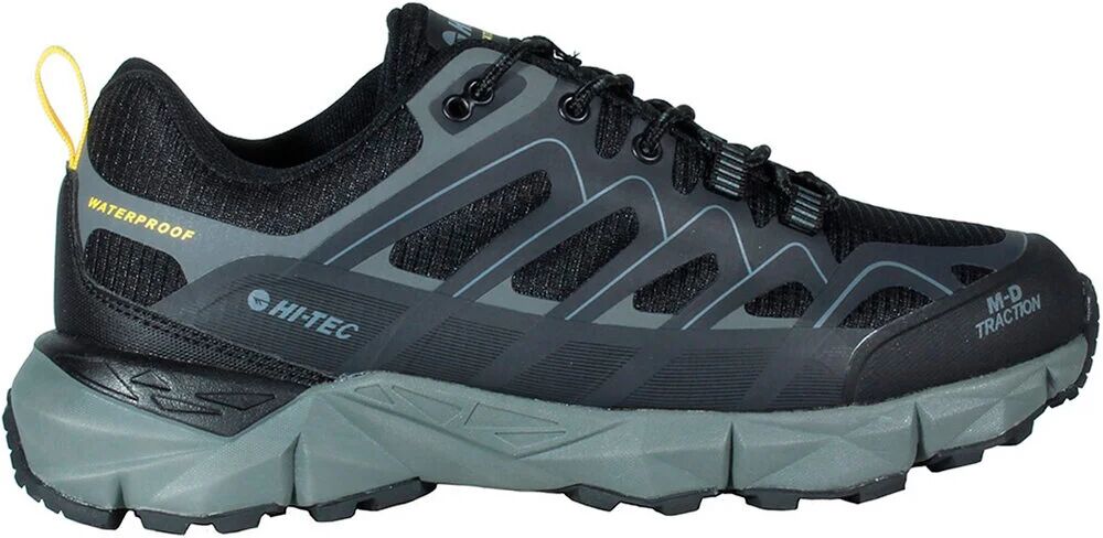 Hi Tec soira low waterproof zapatilla trekking hombre Negro (40)