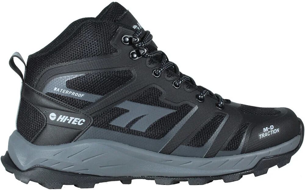 Hi Tec toubkal mid waterproof bota trekking hombre Negro (39)