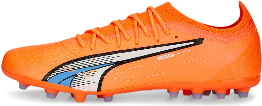 Puma ultra ultimate mg botas de futbol cesped artificial Naranja (8)