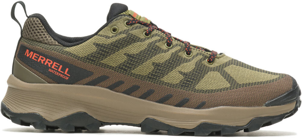 Merrell speed eco waterproof zapatilla trekking hombre Verde (47)