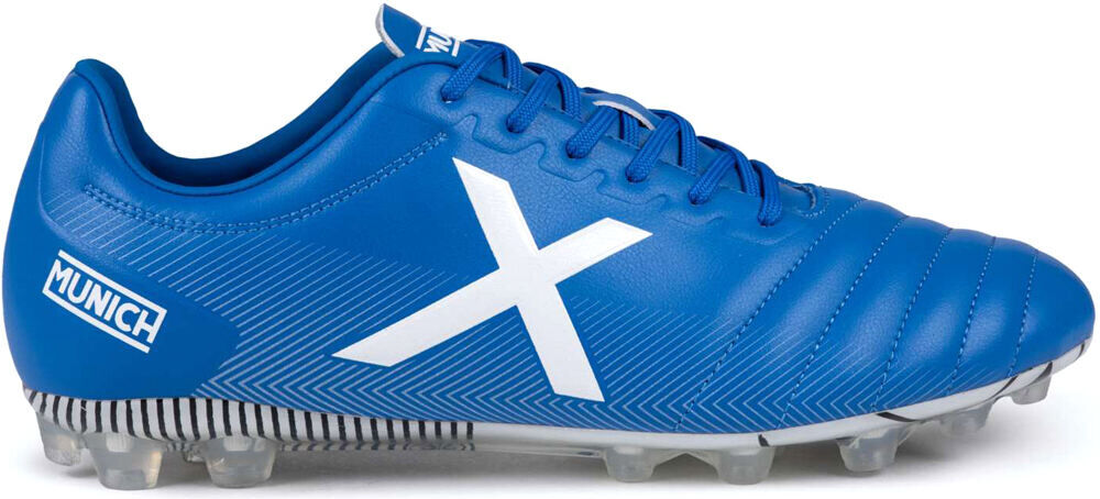 Munich arenga botas de futbol cesped artificial Azul (46)