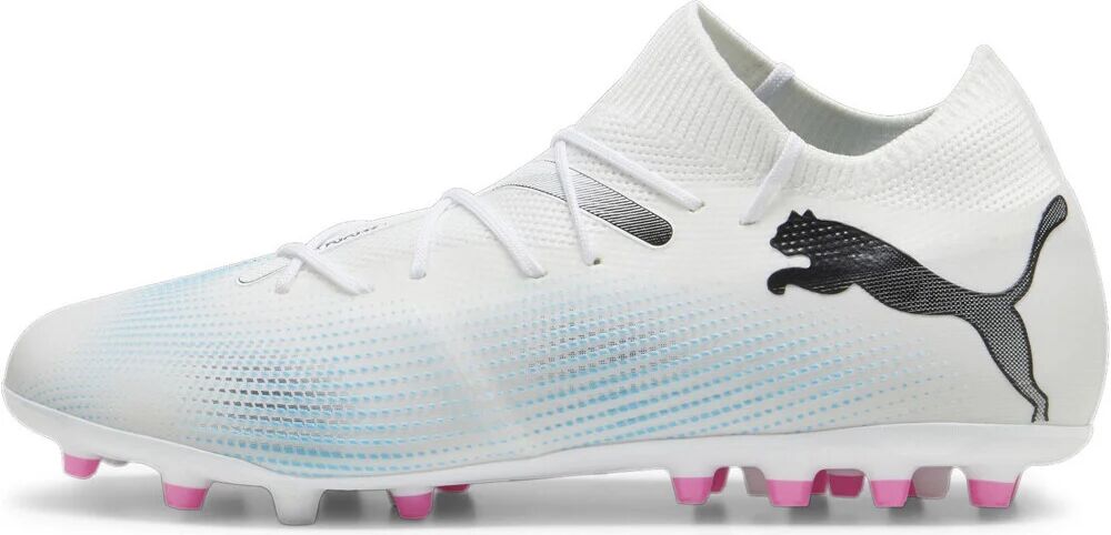 Puma future 7 match mg botas de futbol cesped artificial Blanco (45)